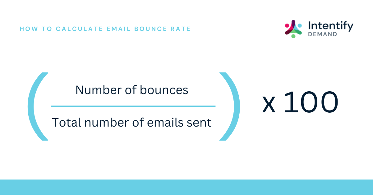 Calculate email bounce rate